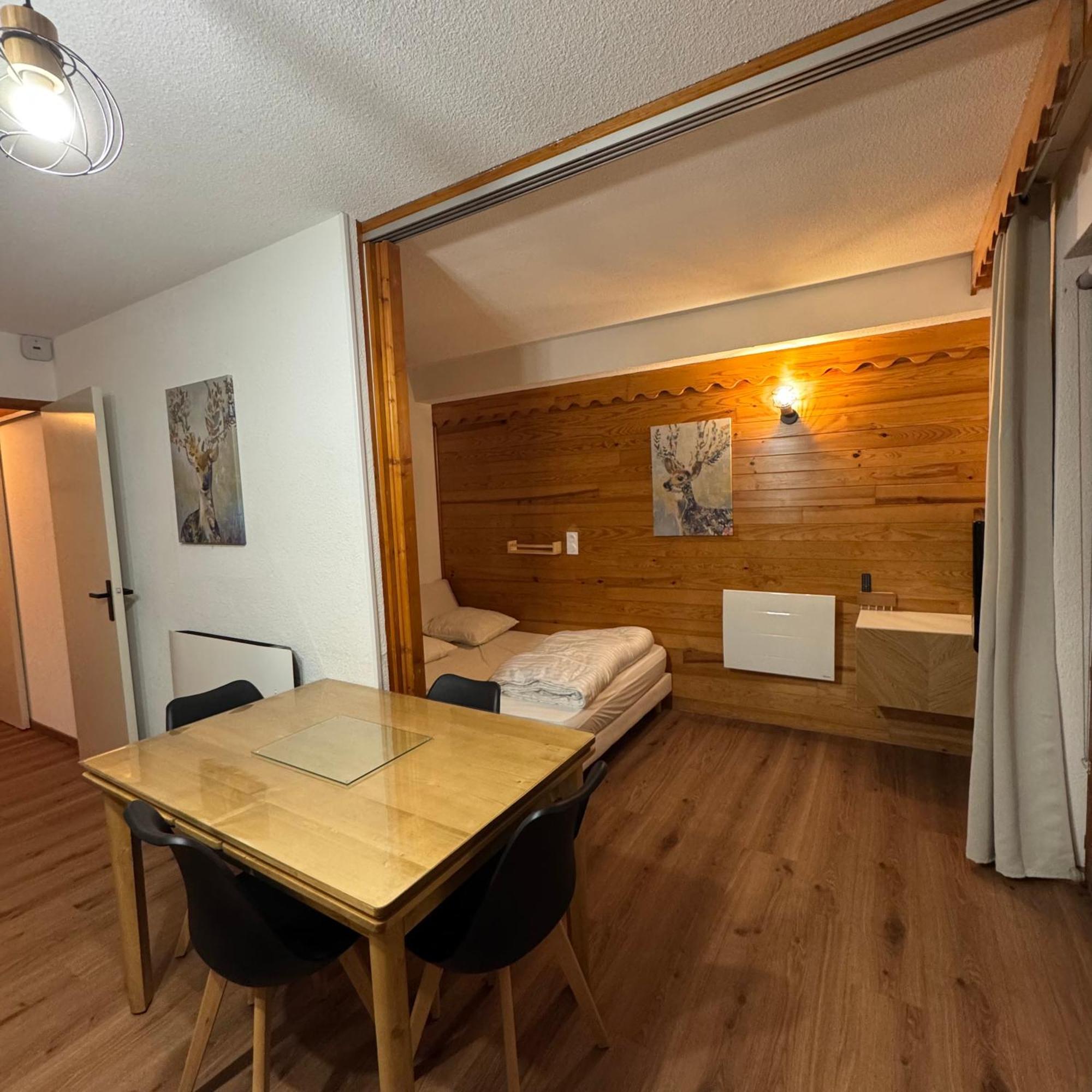 Apartment Escapade Cosy Vu Montagne Pres Des Pistes 1800 Wifi - 6 Personnes Valmeinier